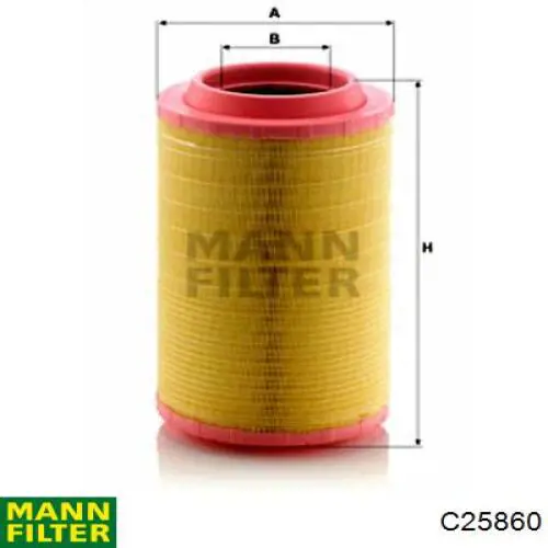 Воздушный фильтр C25860 Mann-Filter