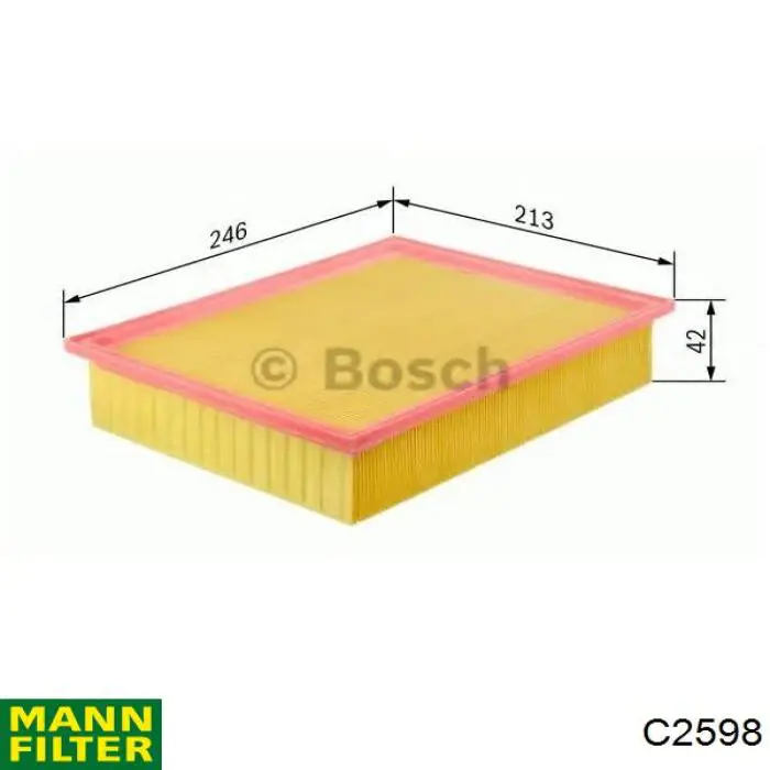 C2598 Mann-Filter