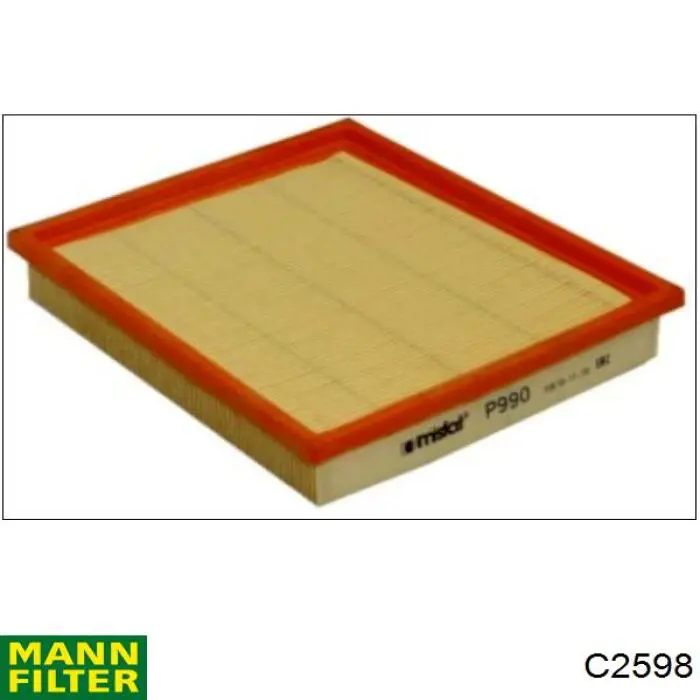 Элемент воздушного фильтра Mann-Filter C2598 цена, от 4.06 USD