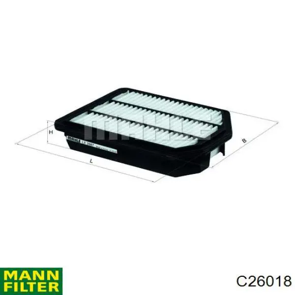 Воздушный фильтр C26018 Mann-Filter