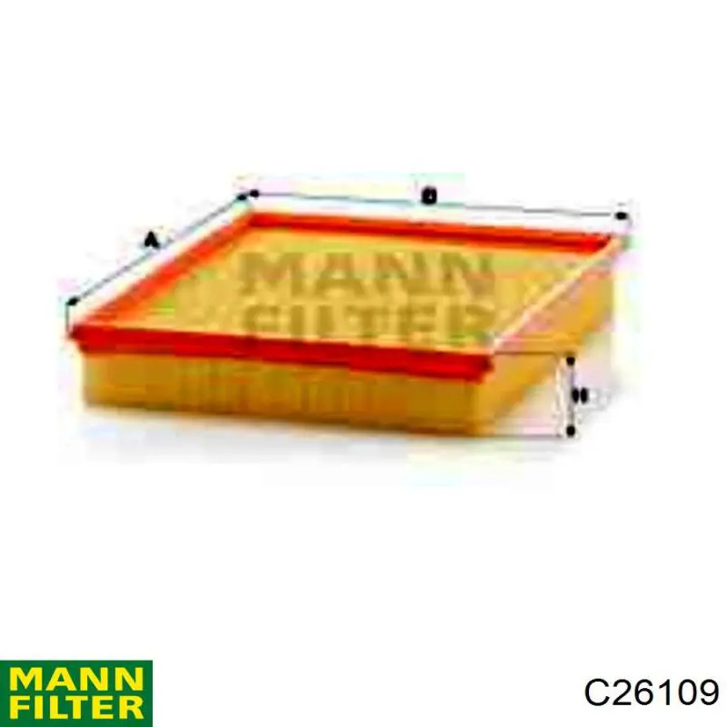 C26109 Mann-Filter воздушный фильтр