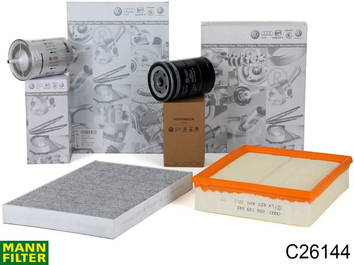 Элемент воздушного фильтра Mann-Filter C26144 цена, от 4.30 USD