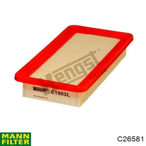 Купить C26581 Mann-Filter Автомобильный фильтр воздуха