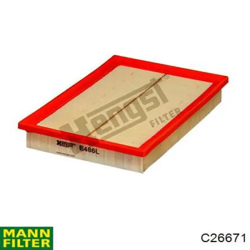Воздушный фильтр C26671 Mann-Filter