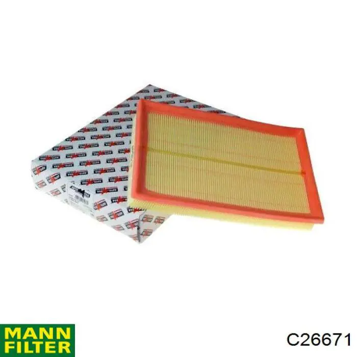 Купить C26671 Mann-Filter Автомобильный фильтр воздуха
