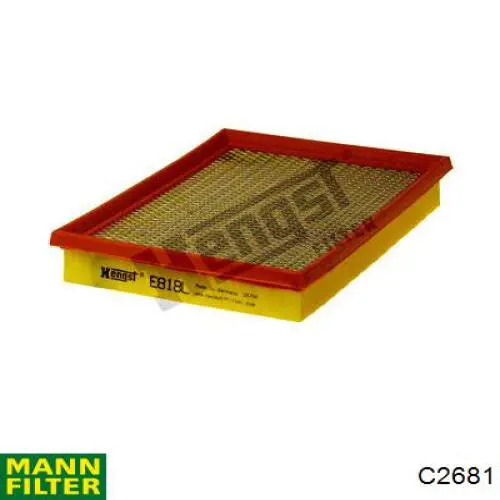 Элемент воздушного фильтра Mann-Filter C2681 цена, от 12.55 USD