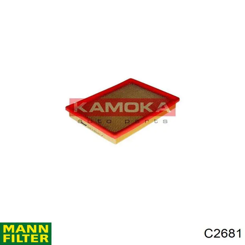Купить C2681 Mann-Filter Автомобильный фильтр воздуха