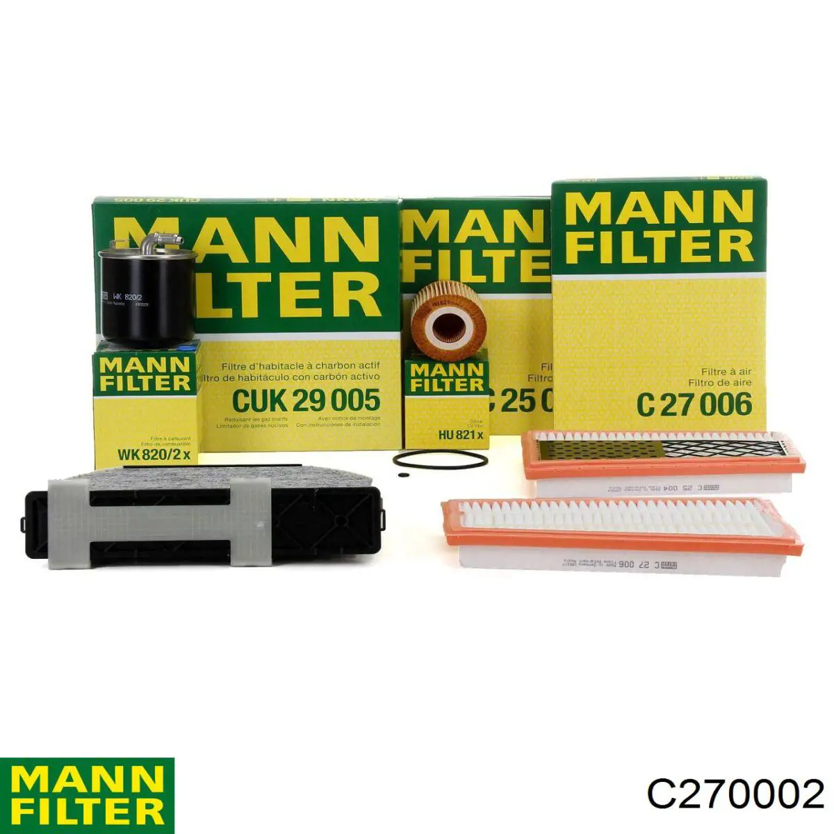 Воздушный фильтр C270002 Mann-Filter