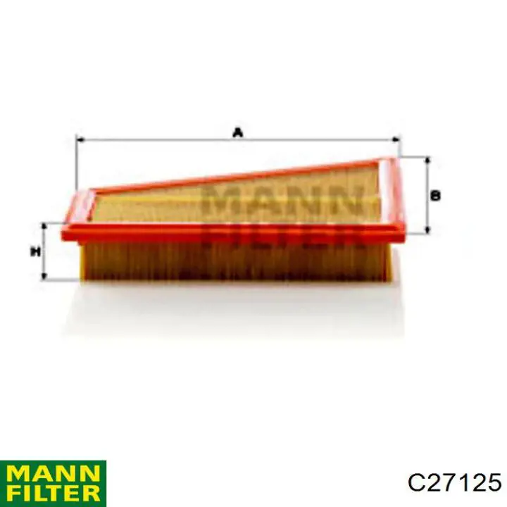 C27125 Mann-Filter воздушный фильтр