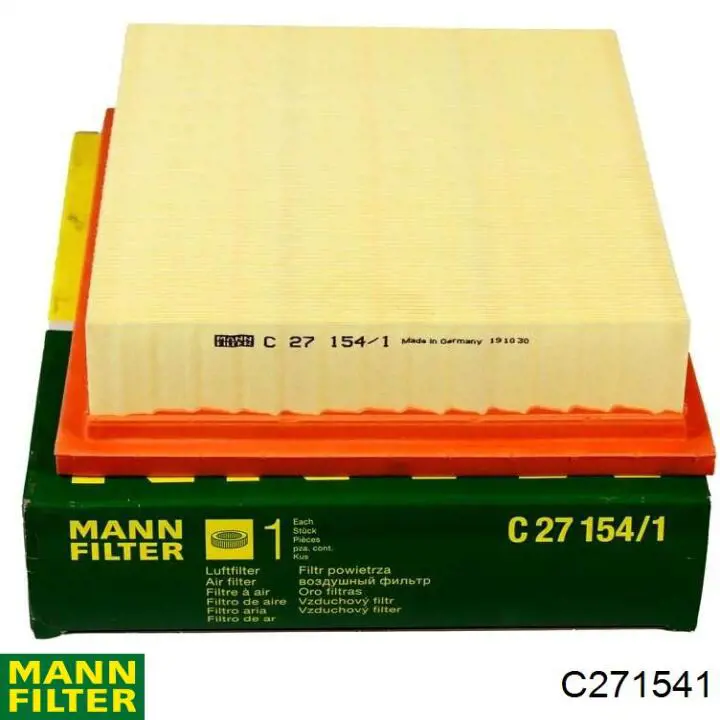C271541 Mann-Filter Воздушный фильтр двигателя