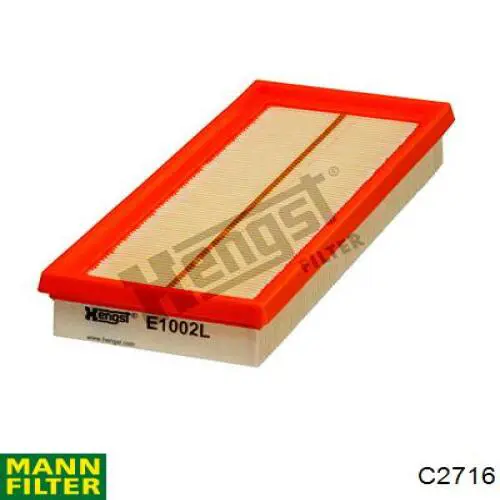 Купить C2716 Mann-Filter Автомобильный фильтр воздуха
