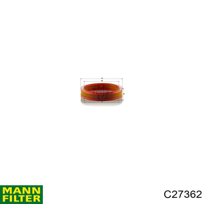C27362 Mann-Filter воздушный фильтр