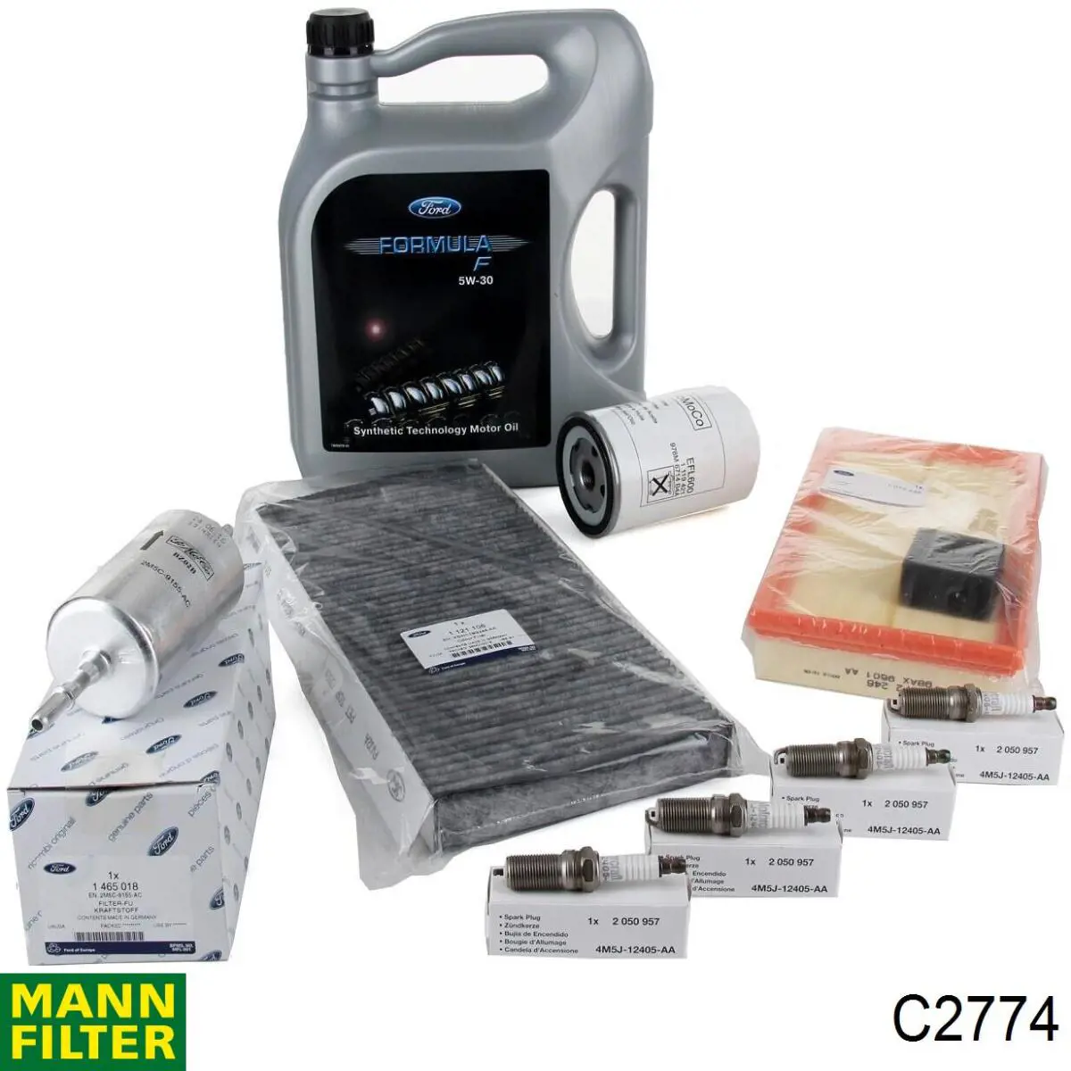 Фильтр воздушный Mann-Filter C2774