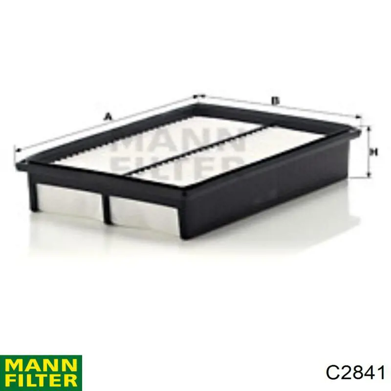 Элемент воздушного фильтра Mann-Filter C2841 цена, от 10.64 USD