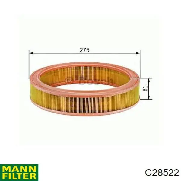 Фильтр воздушный Mann-Filter C28522