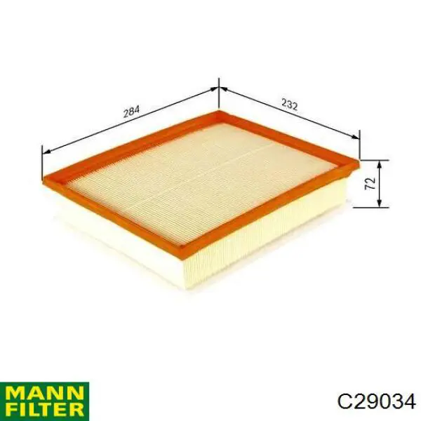 C29034 Mann-Filter filtro de ar
