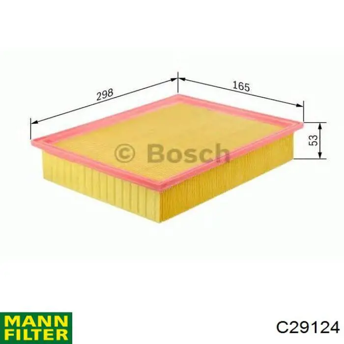 Воздушный фильтр C29124 Mann-Filter