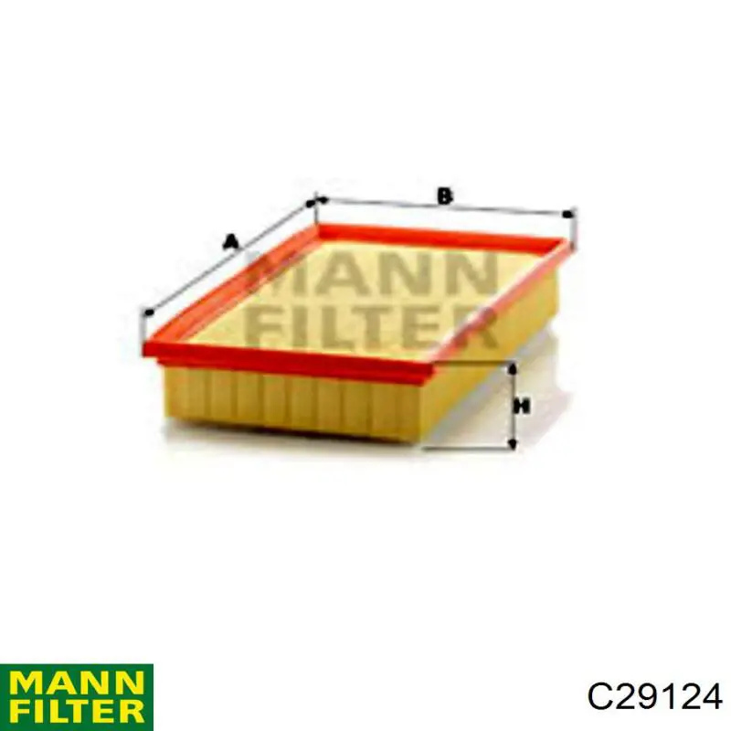 C29124 Mann-Filter воздушный фильтр