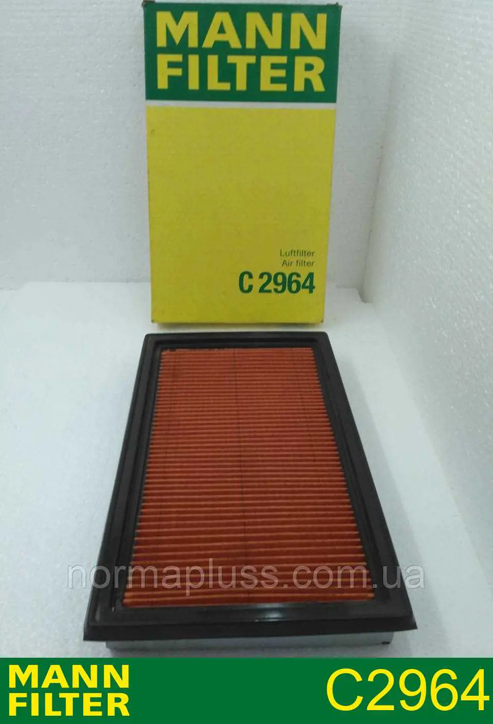 Элемент воздушного фильтра Mann-Filter C2964 цена, от 7.72 USD