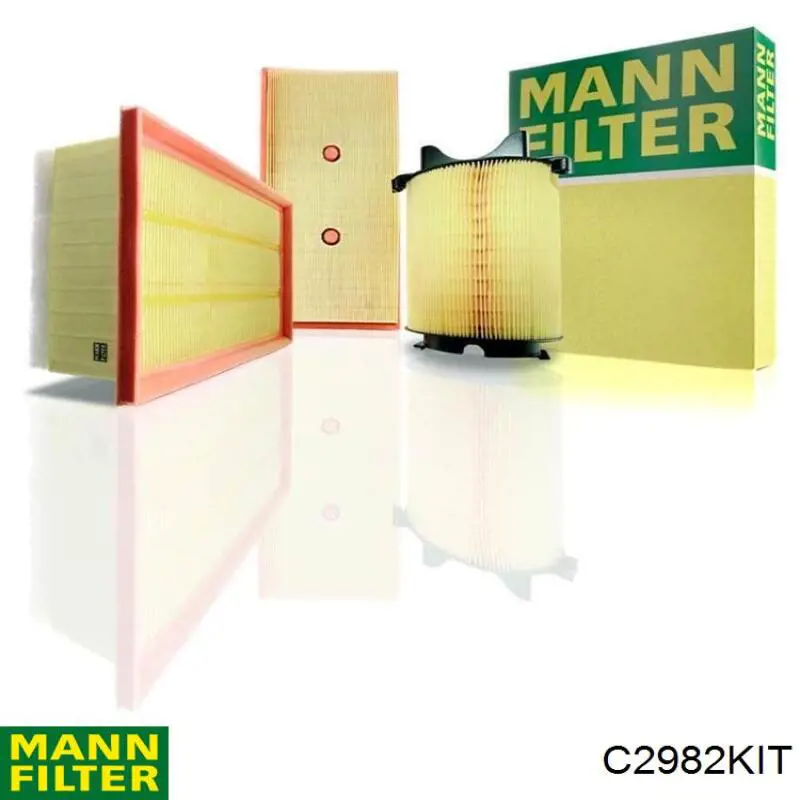 Filtro de aire C2982KIT Mann-Filter