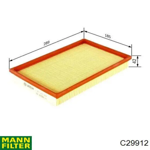 Элемент воздушного фильтра Mann-Filter C29912 цена, от 5.06 USD