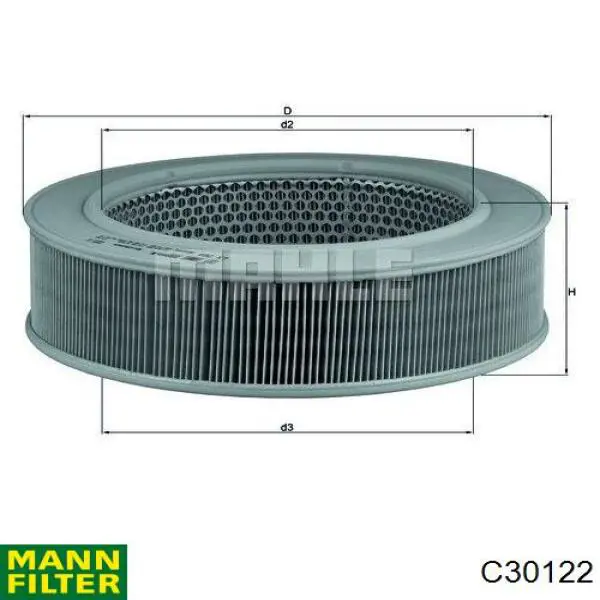 C30122 Mann-Filter воздушный фильтр