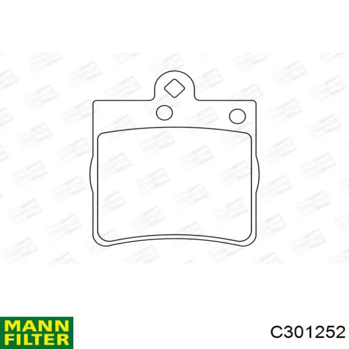 Воздушный фильтр C301252 Mann-Filter