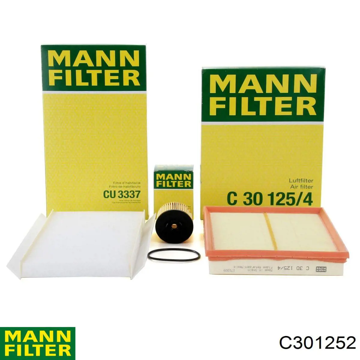 Купить C301252 Mann-Filter Автомобильный фильтр воздуха