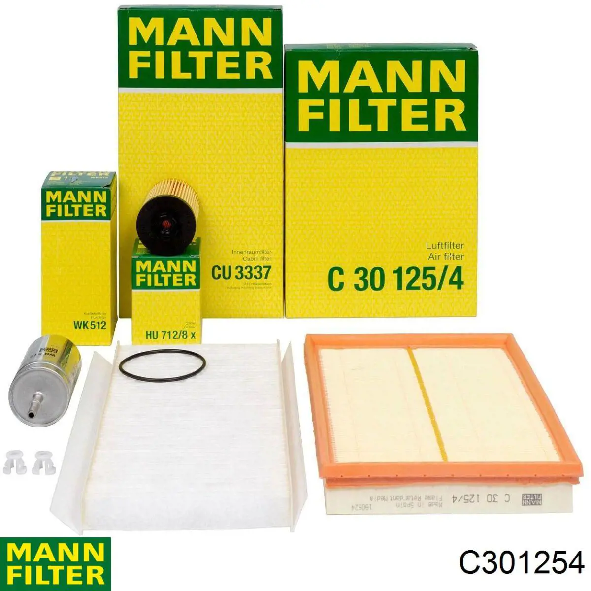 C301254 Mann-Filter filtro de ar