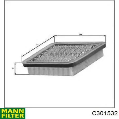 Элемент воздушного фильтра Mann-Filter C301532 цена, от 23.35 USD