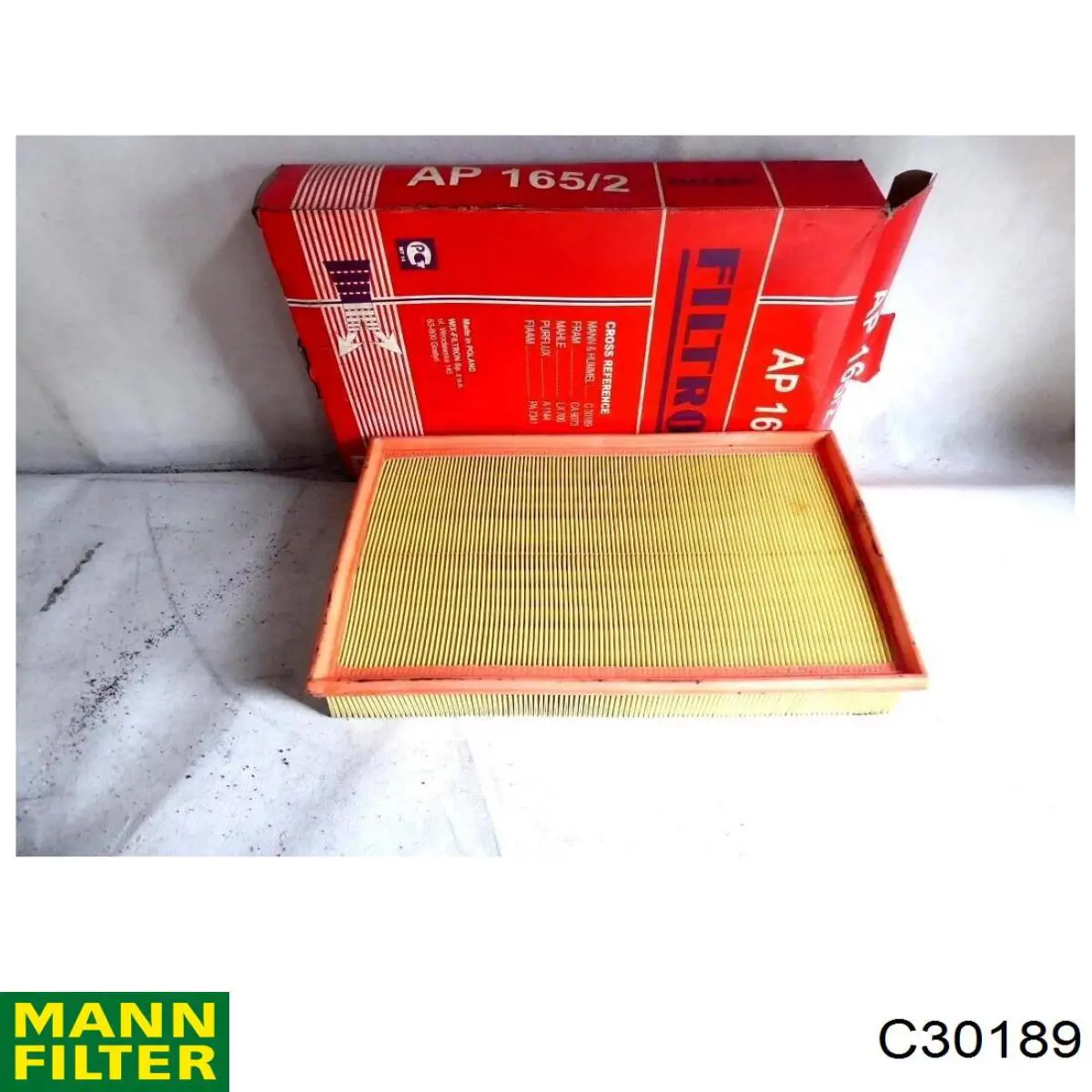 Элемент воздушного фильтра Mann-Filter C30189 цена, от 17.22 USD