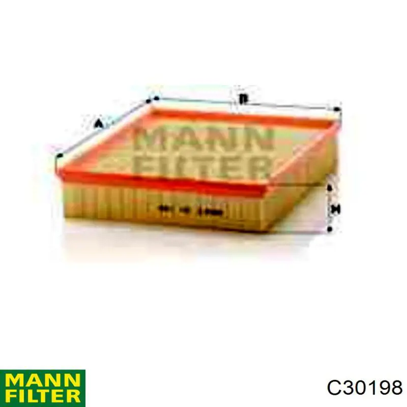 C30198 Mann-Filter воздушный фильтр