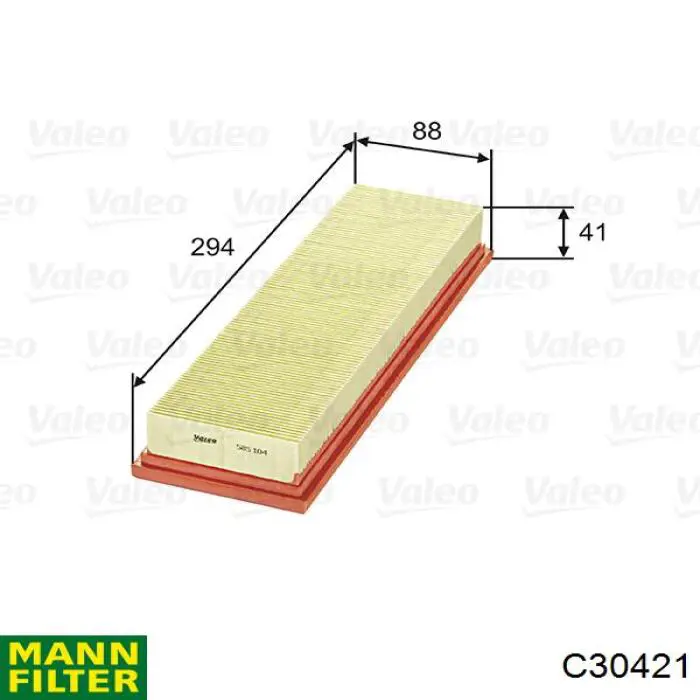 C30421 Mann-Filter воздушный фильтр