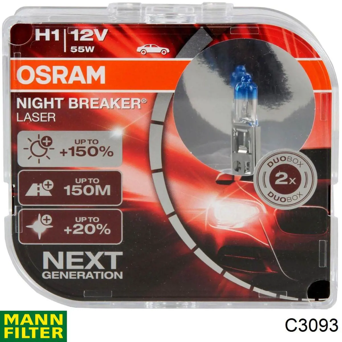 Воздушный фильтр C3093 Mann-Filter