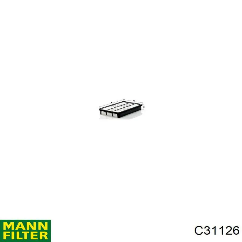 C 31 126 Mann-Filter воздушный фильтр