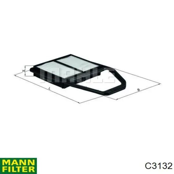 C3132 Mann-Filter воздушный фильтр
