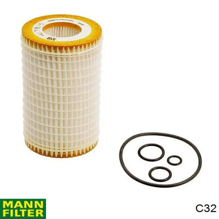 Купить C32 Mann-Filter Автомобильный фильтр воздуха