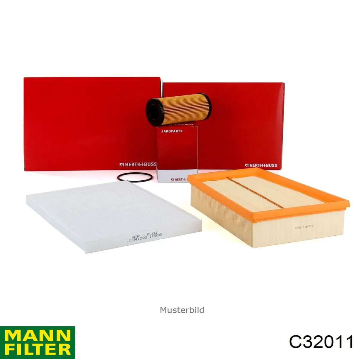 C32011 Mann-Filter Воздушный фильтр двигателя