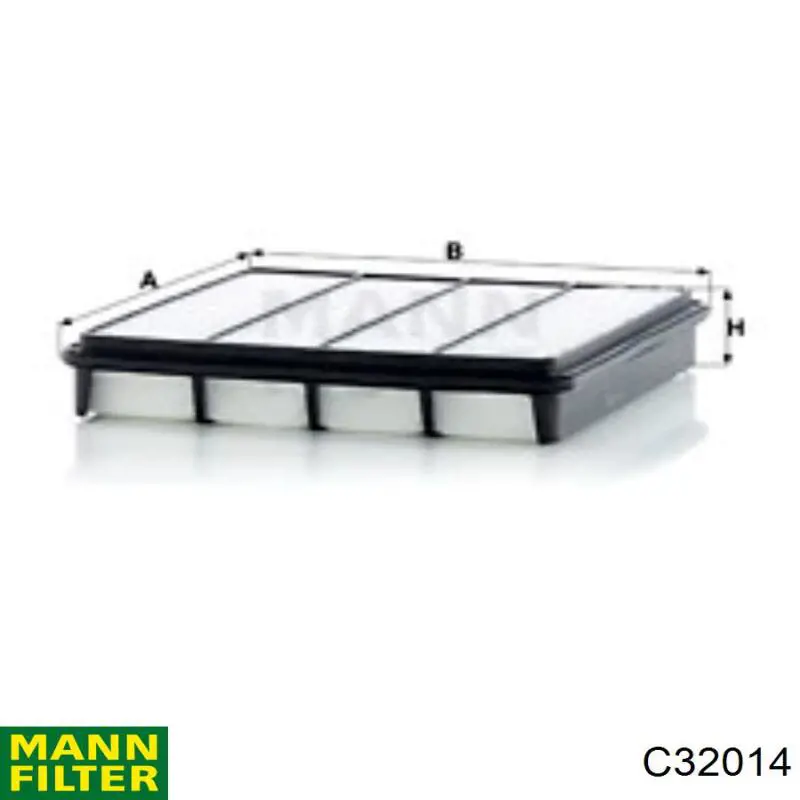 Filtro de aire C32014 Mann-Filter