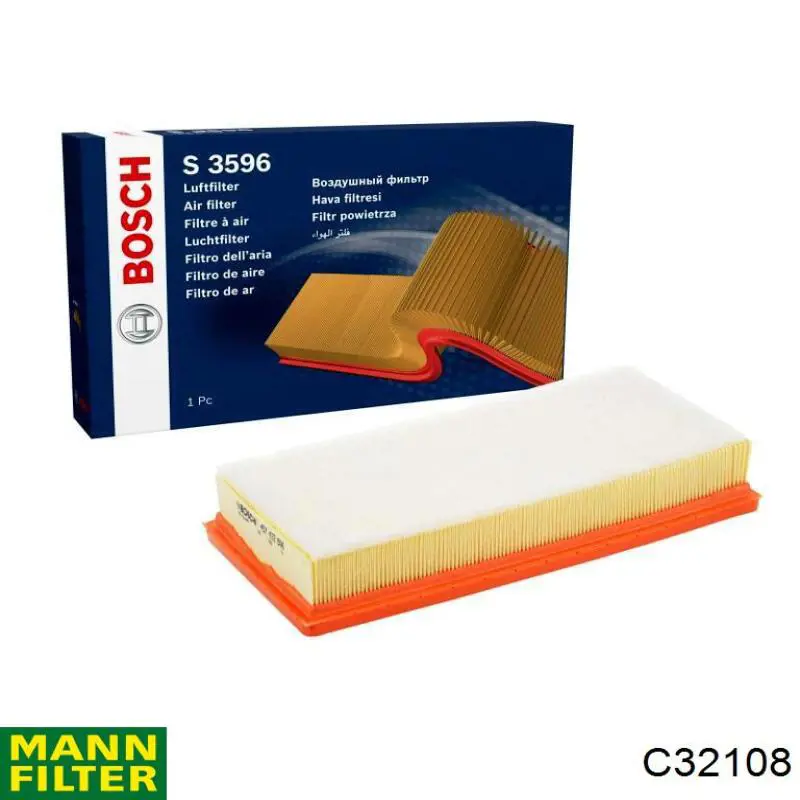Купить C32108 Mann-Filter Автомобильный фильтр воздуха