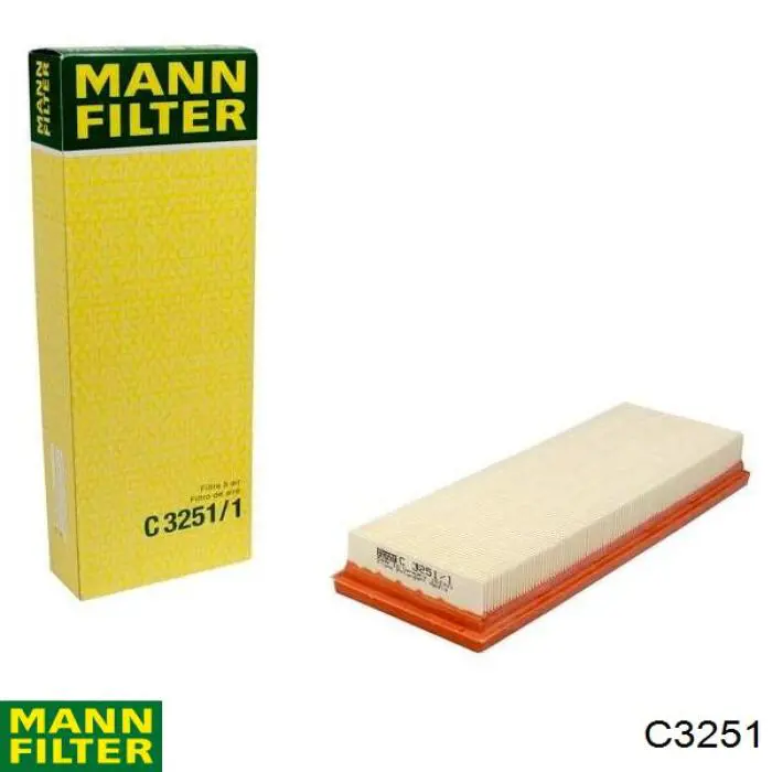 Filtro de aire C3251 Mann-Filter