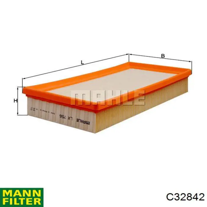 Воздушный фильтр C32842 Mann-Filter