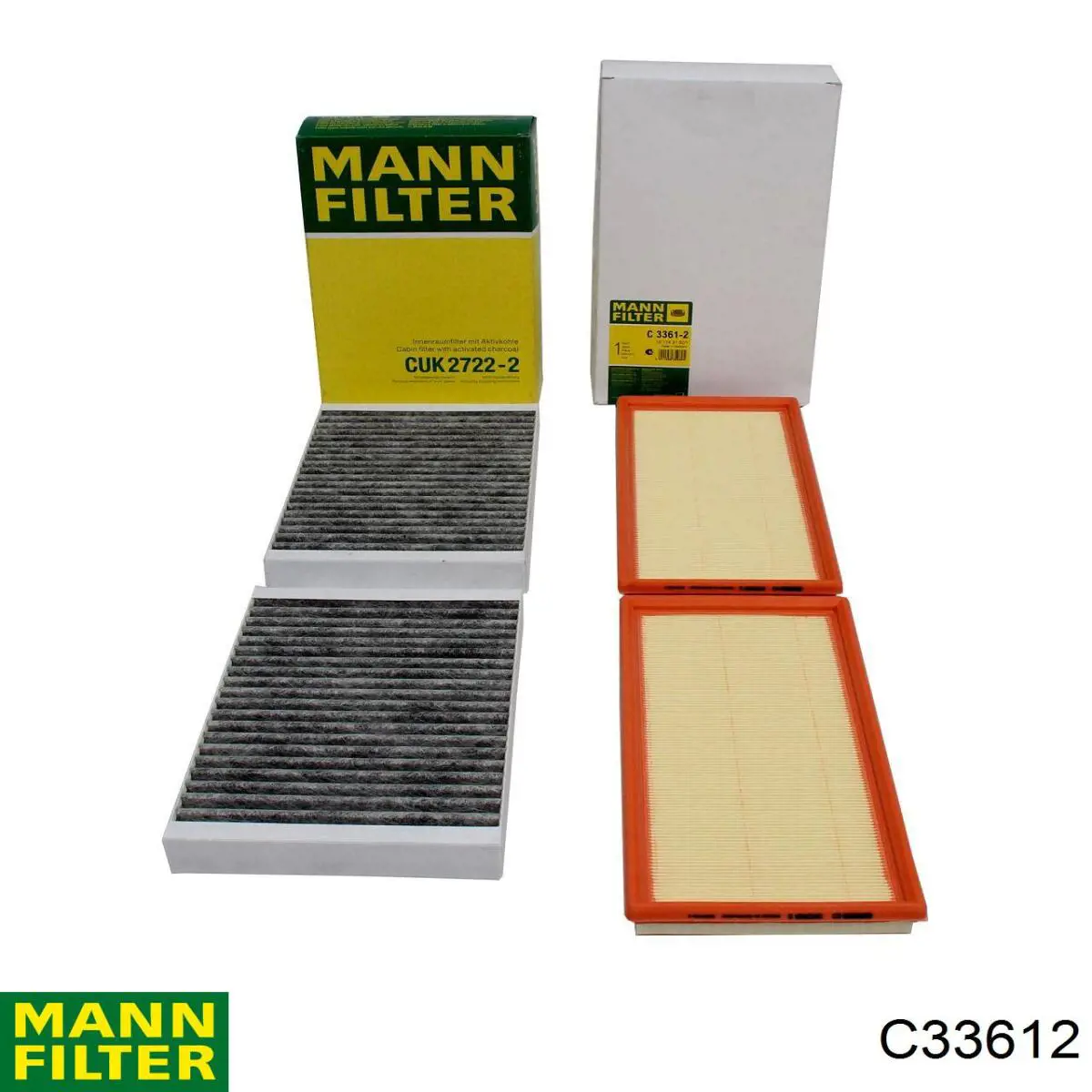 Фильтр воздушный Mann-Filter C33612
