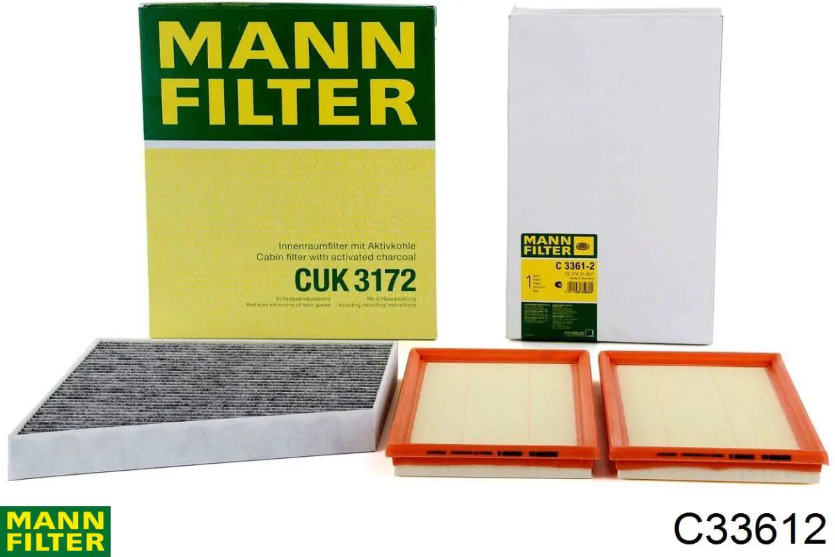 Воздушный фильтр C33612 Mann-Filter