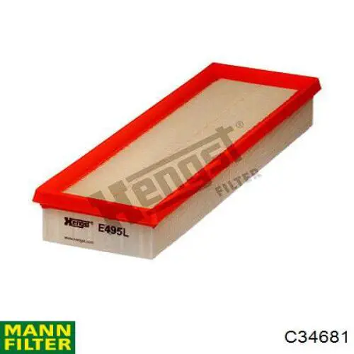 Купить C34681 Mann-Filter Автомобильный фильтр воздуха