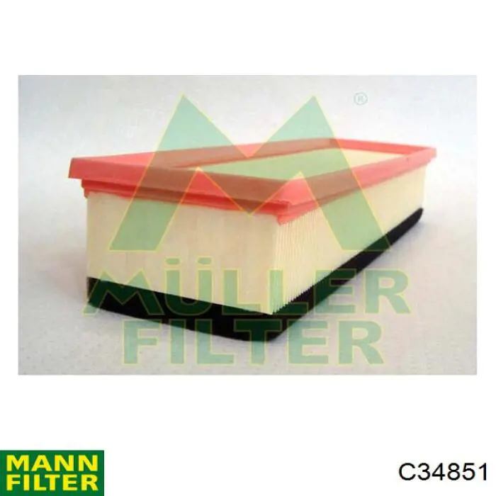 Купить C34851 Mann-Filter Автомобильный фильтр воздуха