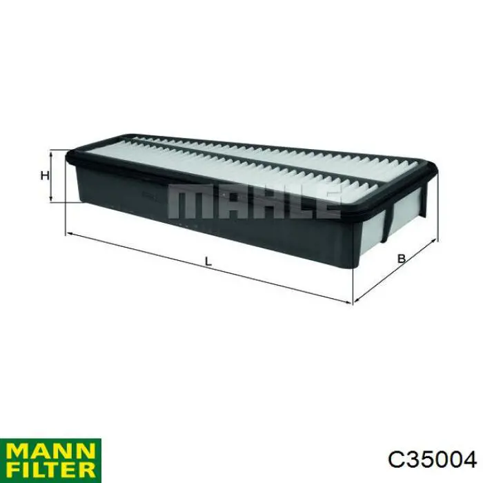 Купить C35004 Mann-Filter Автомобильный фильтр воздуха