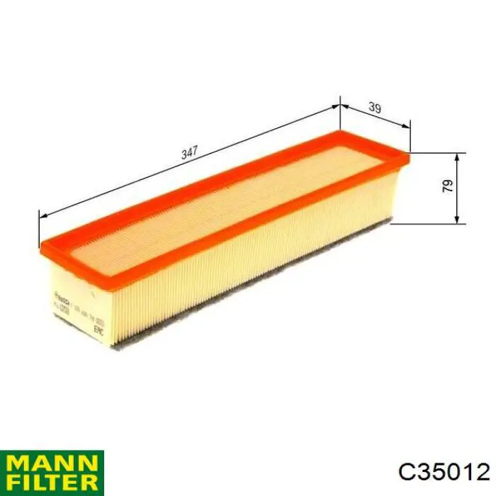 Элемент воздушного фильтра Mann-Filter C35012 цена, от 15.79 USD