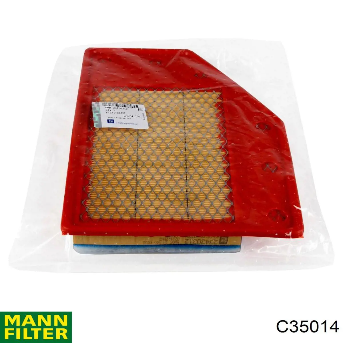 Воздушный фильтр C35014 Mann-Filter