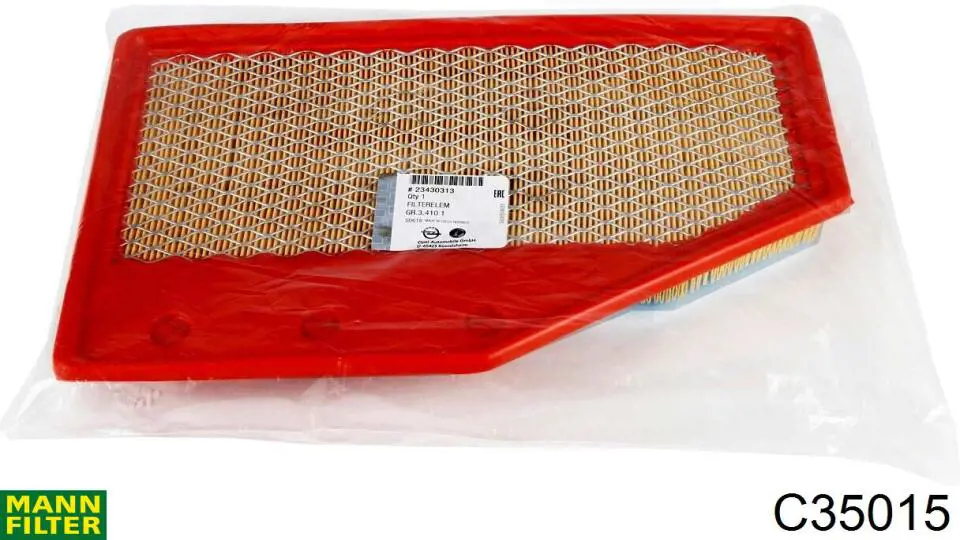 Купить C35015 Mann-Filter Автомобильный фильтр воздуха